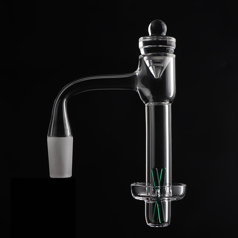 Pillar Chamber Quartz Terp Slurper Set with Sapphire Pillars