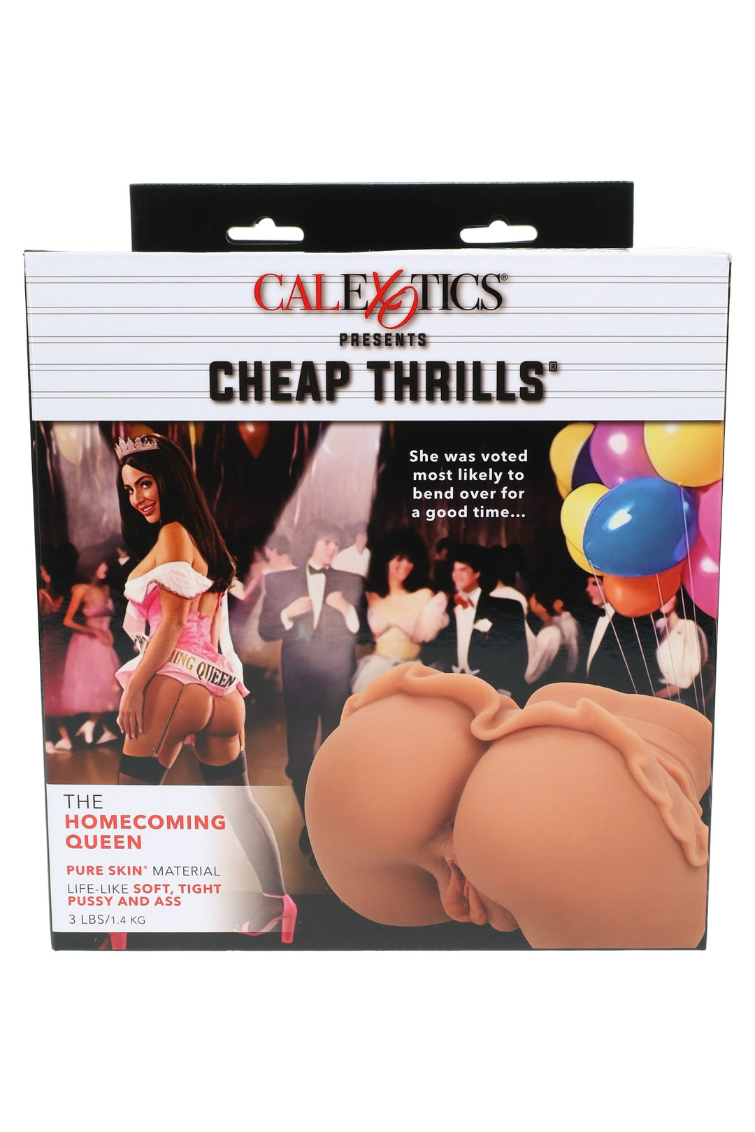 Cheap Thrills “Homecoming Queen” PureSkin Dual-Entry Masturbator – 3 lb