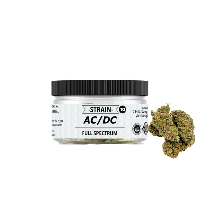 Cloud N9ne CBD Flower - Strain: AC-DC (Indoor)