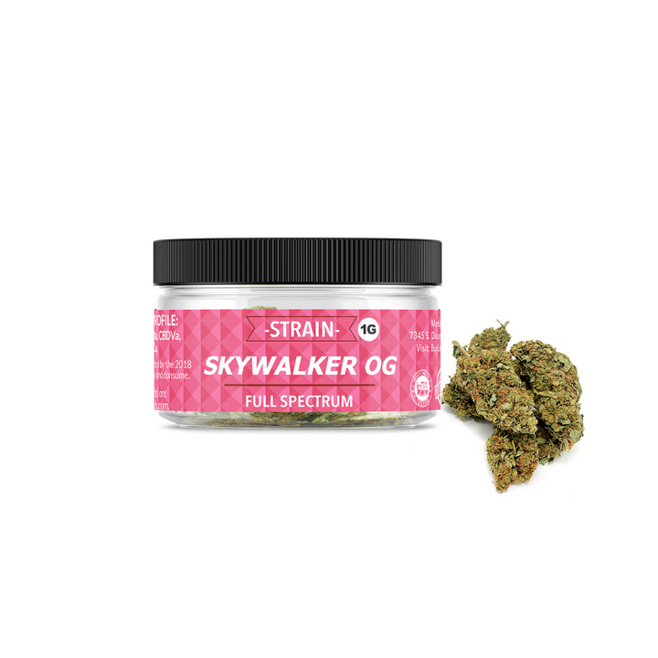 Cloud N9ne CBD Flower - Strain: Skywalker OG (Indoor)