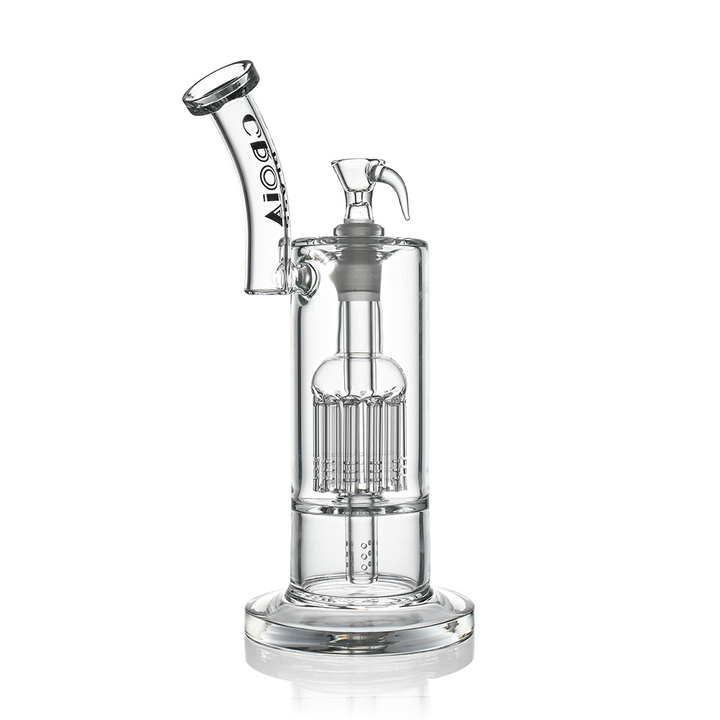 10" Dual Chamber Scientific Bubbler Tree Perc Glass Bong | Croia Glass - view 5 | BDDbrands