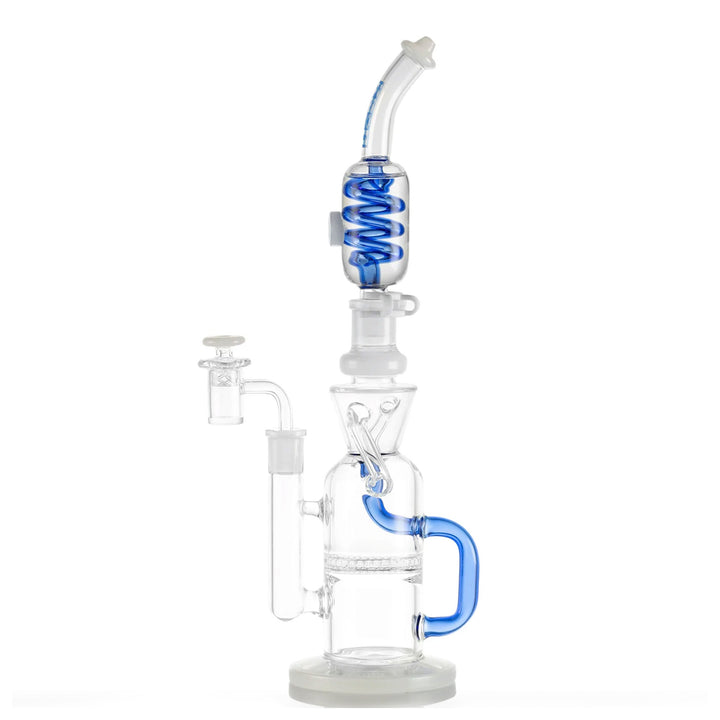 14mm Glycerin Coil Recycler Dab Rig by INHALCO | BDDbrands