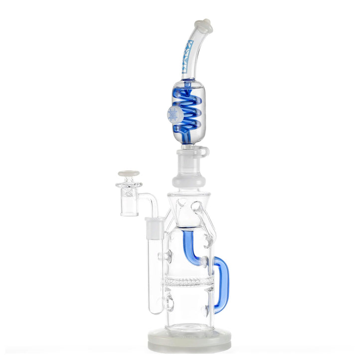 14mm Glycerin Coil Recycler Dab Rig - view 3 | BDDbrands