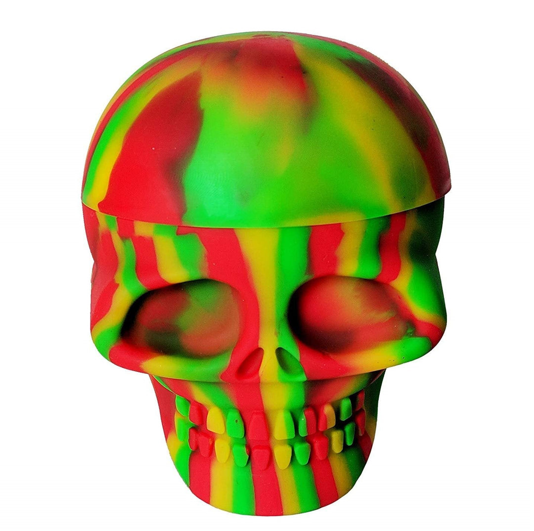 Extra Large Jumbo Silicone Skull Container Stash 500ml