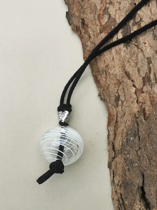 Hand Blown Glass Pendant - Style 19