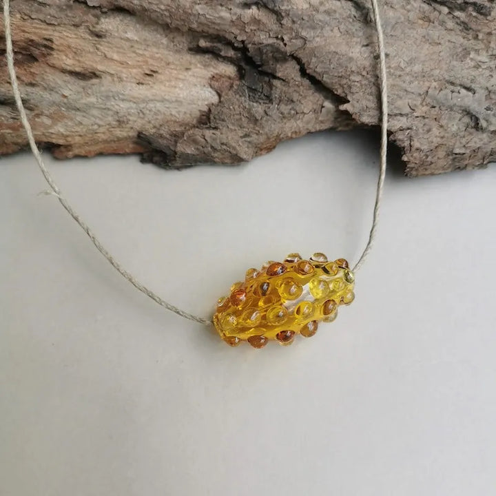 Hand Blown Glass Pendant - Style 2