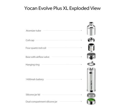 Yocan Concentrate Vaporizer - Evolve Plus XL