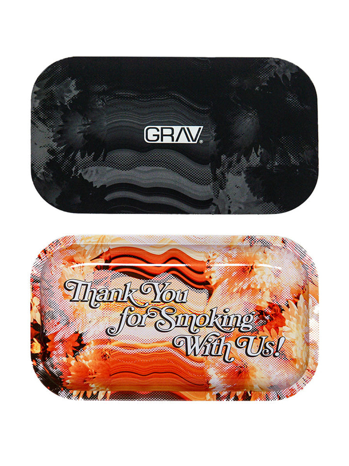 GRAV® Metal Rolling Tray w/ Magnetic Lid