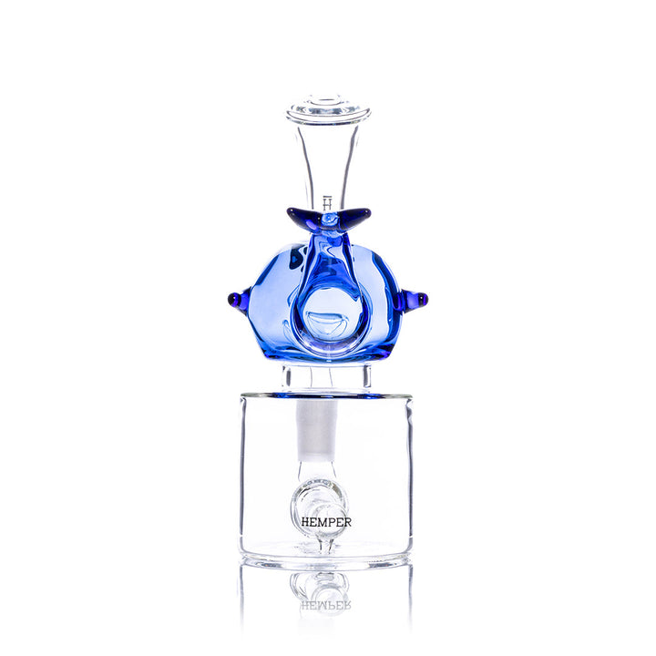 HEMPER - Blue Whale Bong 6.5"
