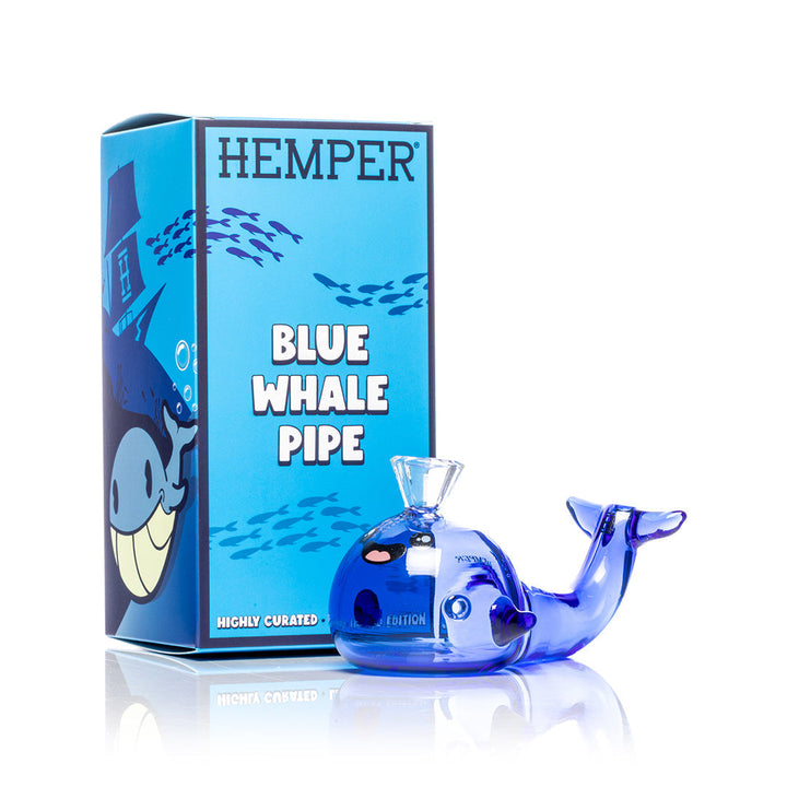 HEMPER - Blue Whale Hand Pipe