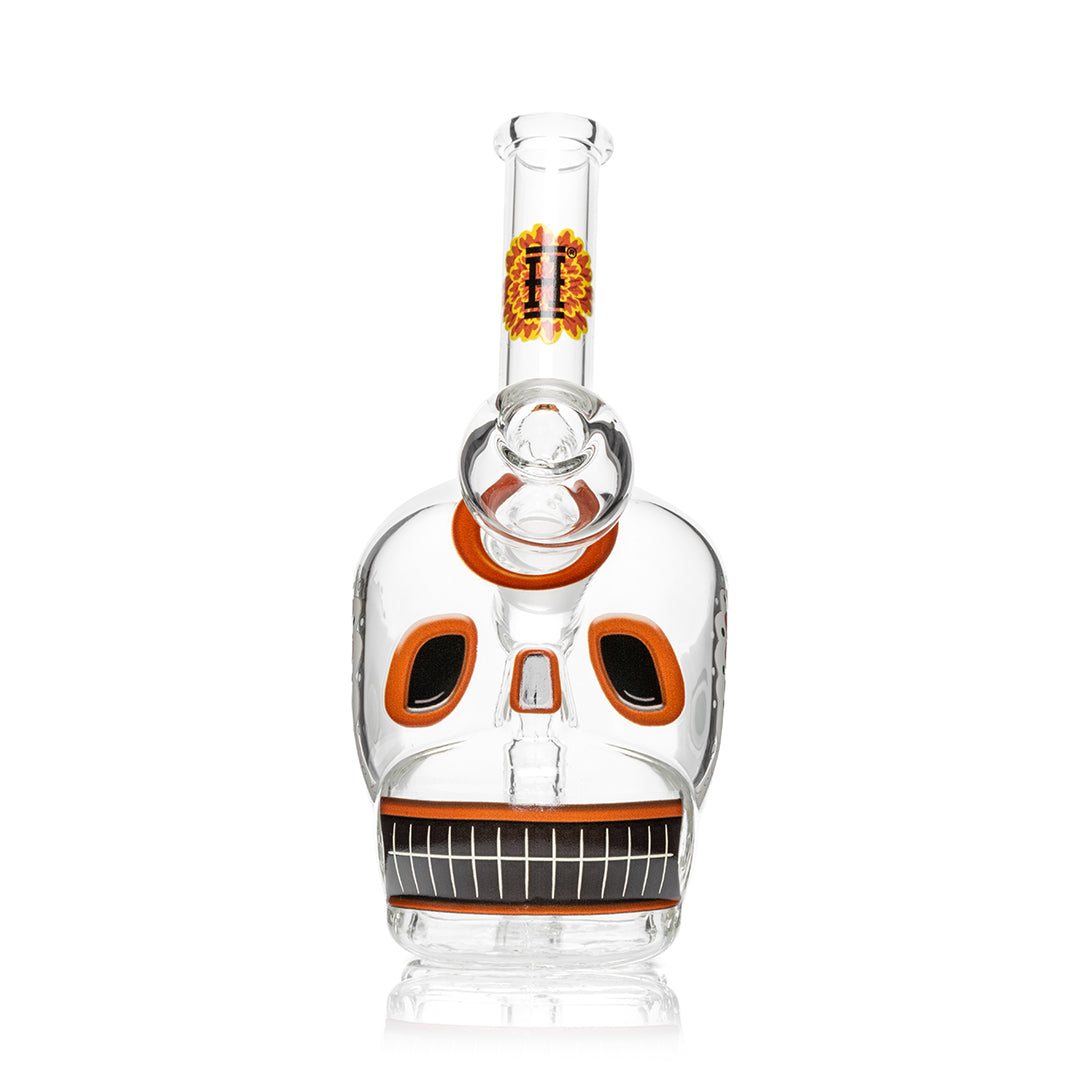 Dia De Los Muertos Skull Bong 6.1" - view 3 | BDDbrands