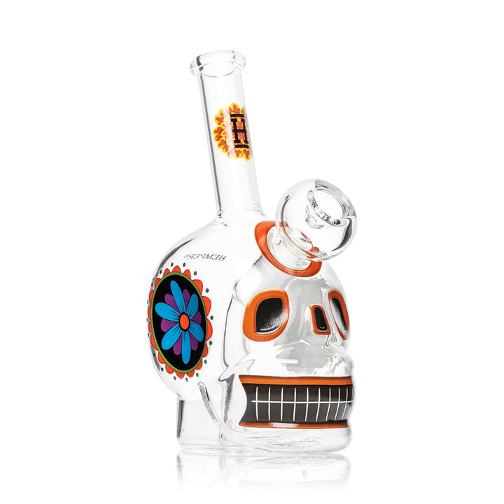 Dia De Los Muertos Skull Bong 6.1" - view 4 | BDDbrands