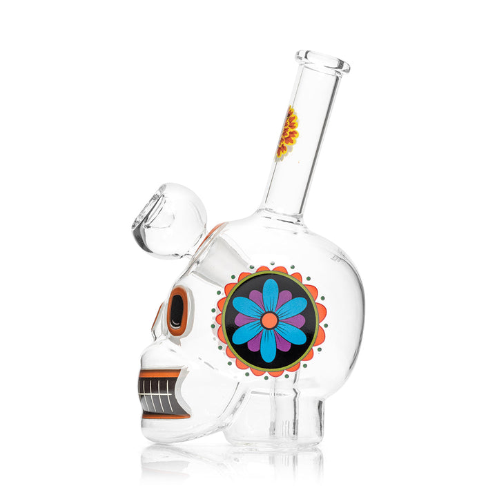 Dia De Los Muertos Skull Bong 6.1" - view 7 | BDDbrands