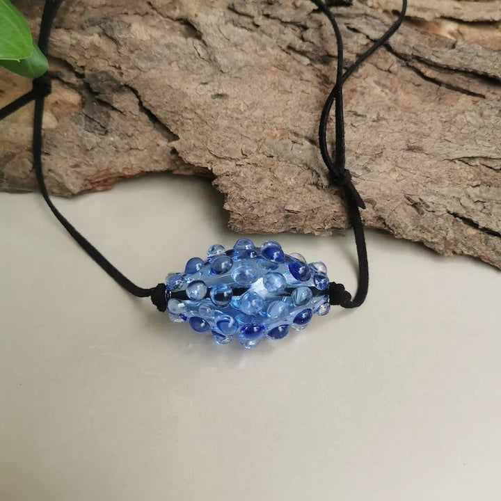 Hand Blown Glass Pendant - Style 9