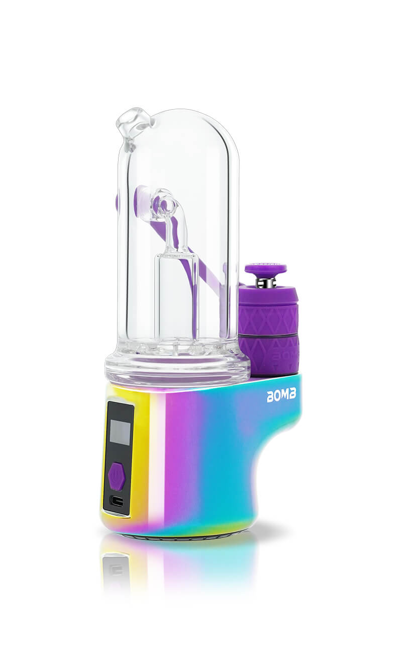 Bomb Erig Aerix - Portable Electric Dab Rig Rainbow