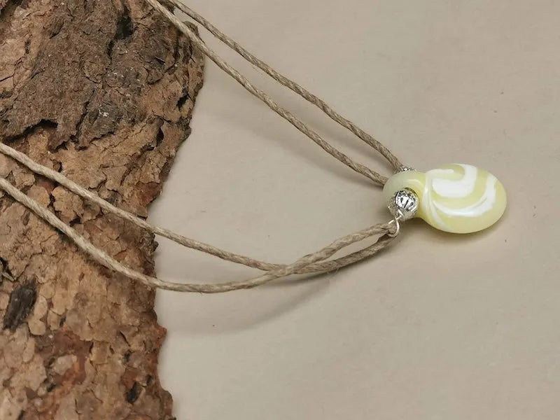 Hand Blown Glass Pendant - Style 18