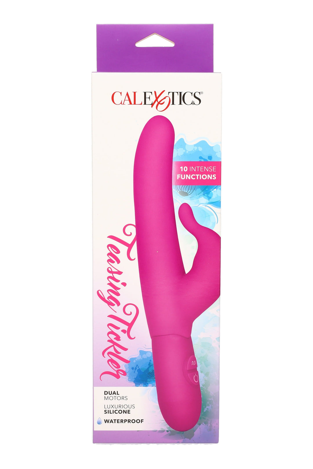 Teasing Tickler Rabbit Vibrator – 10 Functions – Dual Motors – Waterproof
