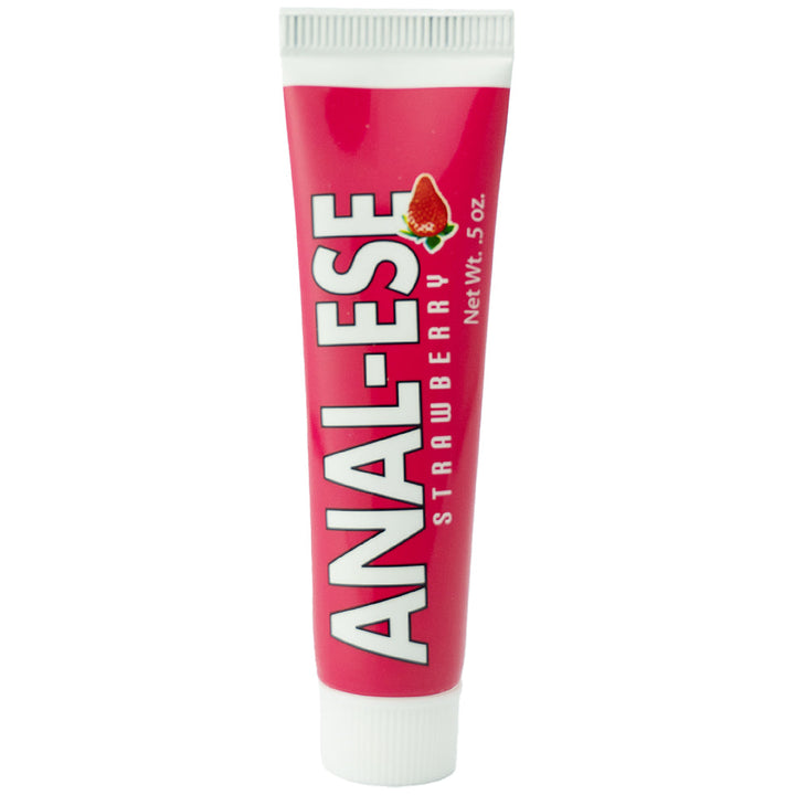 Anal-Ese Strawberry Desensitizing Cream 0.5 oz. - view 2 | BDDbrands