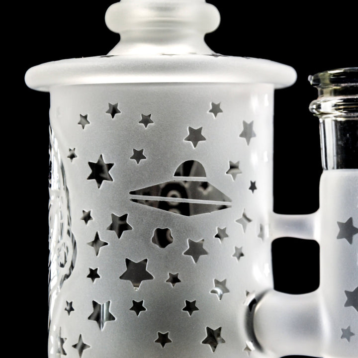 PREMIUM DEEP SANDBLASTED CAN RIG WITH SPACESHIP THEMED DESIGN