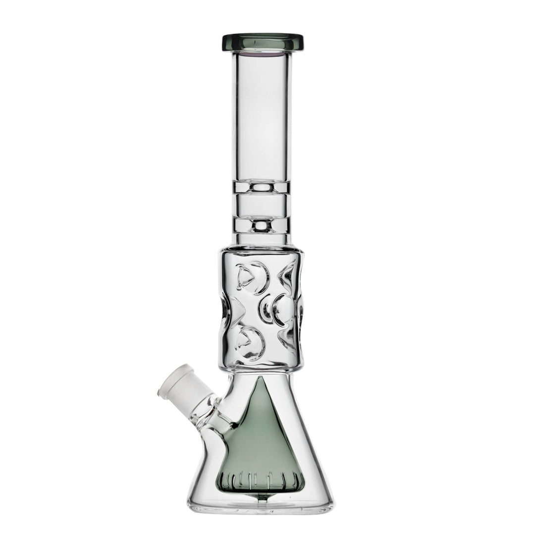 PREMIUM COLOR-ACCENTED BEAKER RIG WITH DEEP SANDBLASTED LUNAR DESIGN - view 23 | BDDbrands