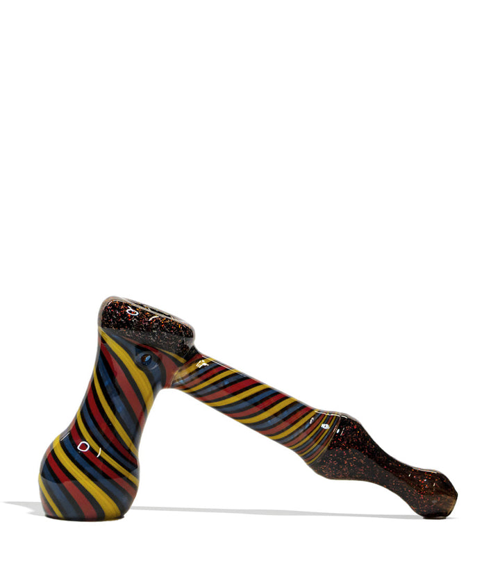 5 inch Premium Bubbler with Dicro Color and Stripe Design - view 5 | BDDbrands