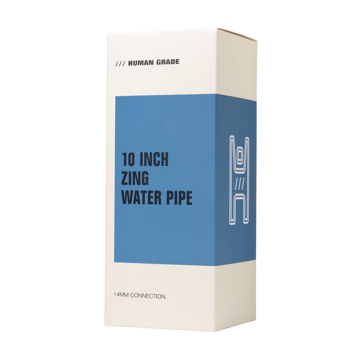 Human Grade Iridescent Zing Water Pipe - view 9 | BDDbrands