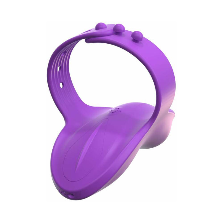 Fantasy For Her Rechargeable Adjustable Silicone Her Finger Vibe Purple - view 3 | BDDbrands