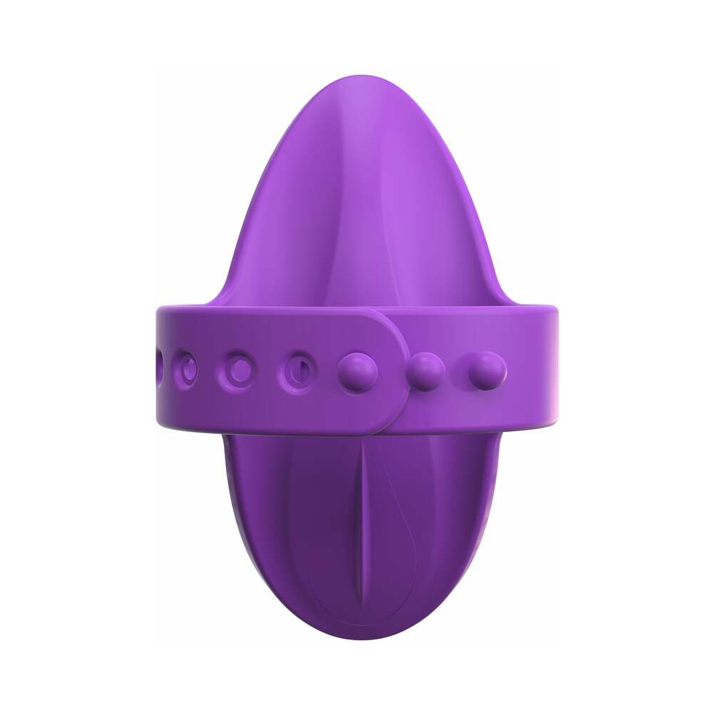 Fantasy For Her Rechargeable Adjustable Silicone Her Finger Vibe Purple - view 4 | BDDbrands