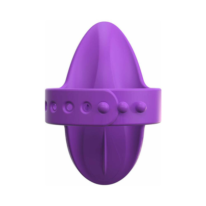 Fantasy For Her Rechargeable Adjustable Silicone Her Finger Vibe Purple - view 4 | BDDbrands