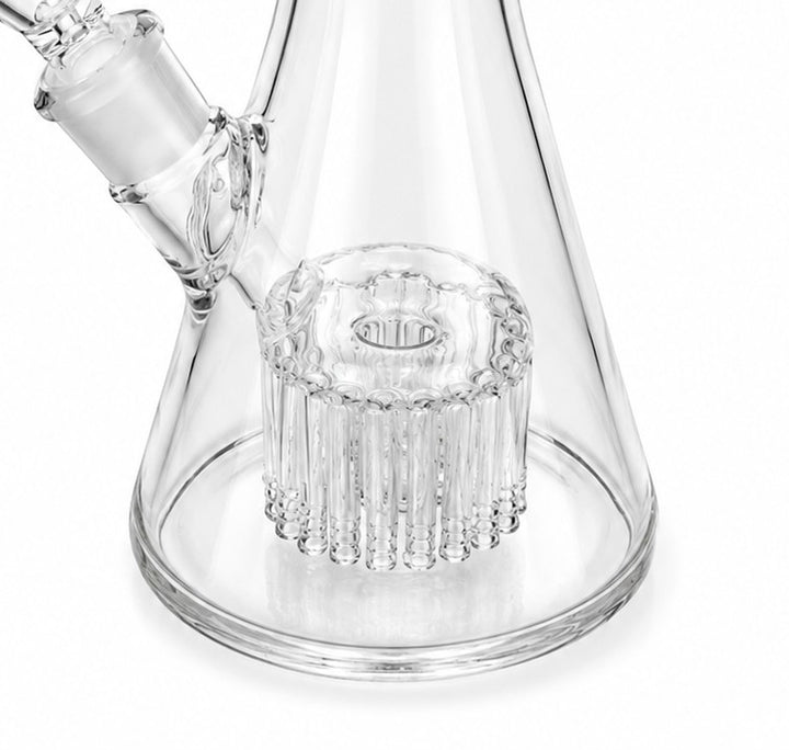 Golden goat beaker with built in percolator