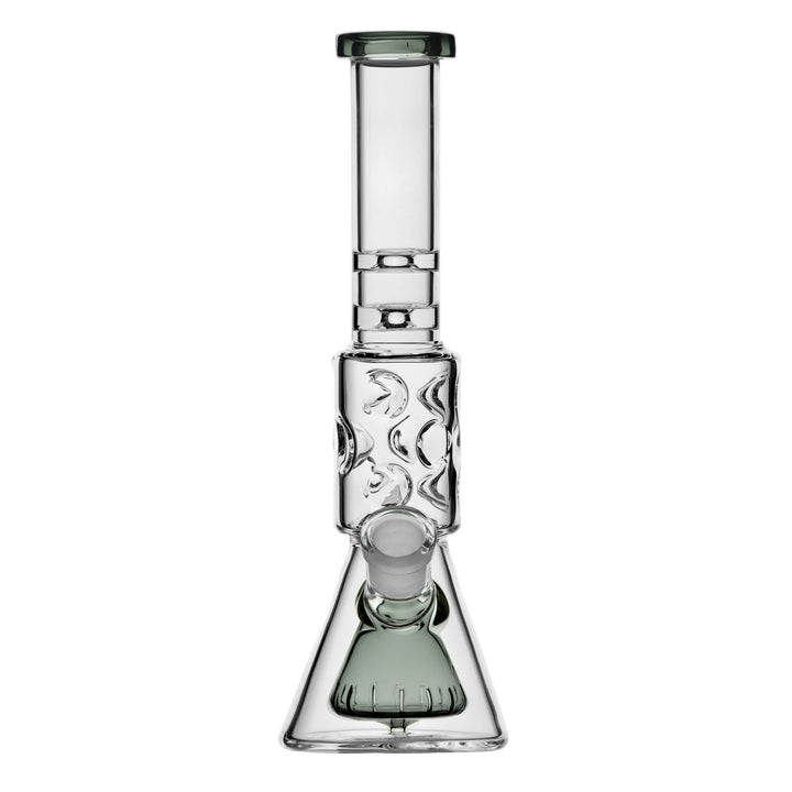 PREMIUM COLOR-ACCENTED BEAKER RIG WITH DEEP SANDBLASTED LUNAR DESIGN - view 25 | BDDbrands