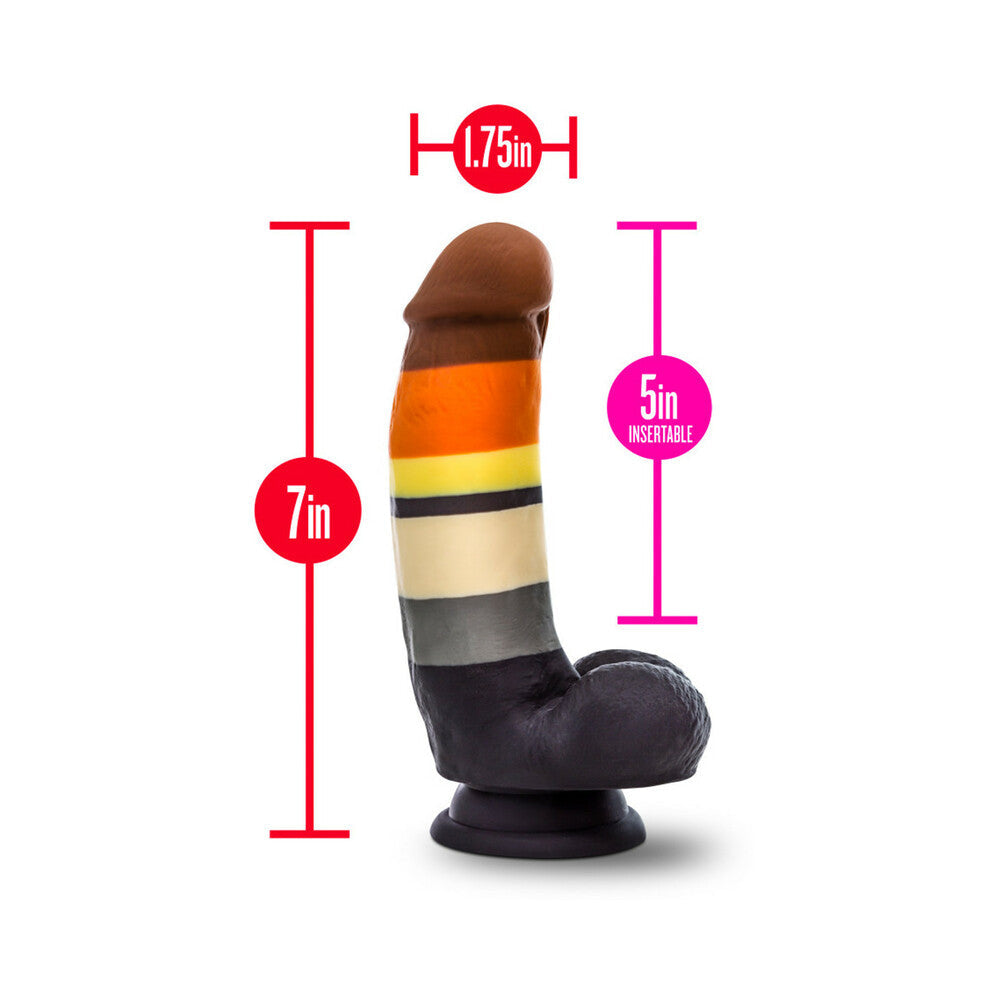 Avant Pride P9 Bear 7 in. Silicone Dildo with Balls - view 5 | BDDbrands