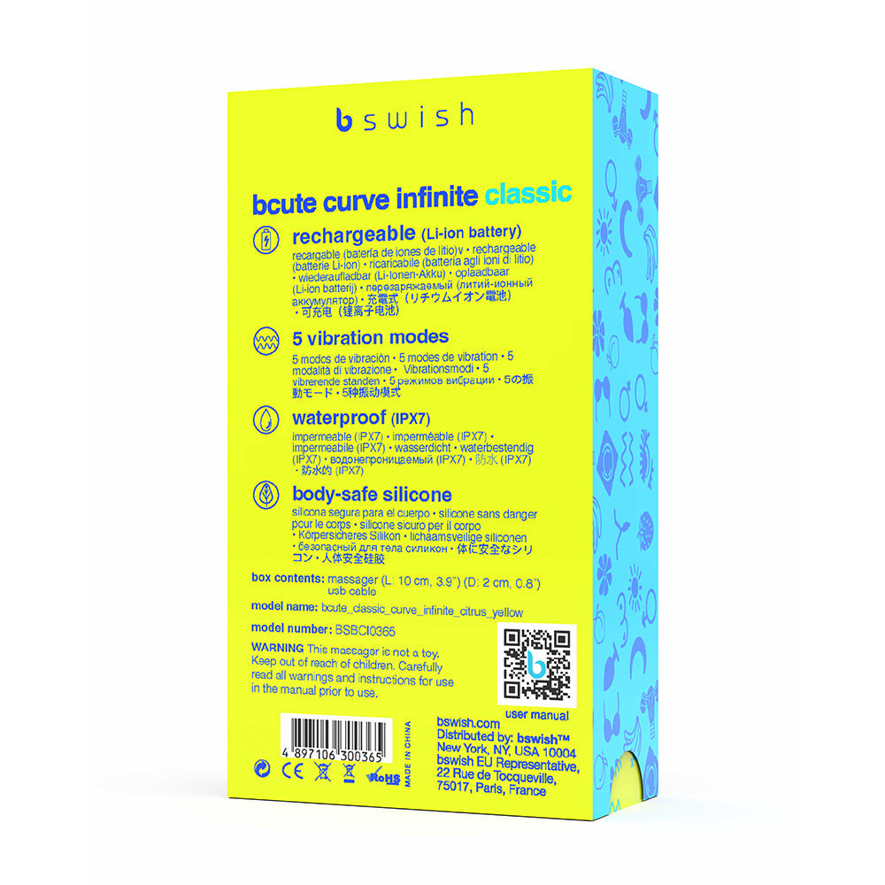 B Swish Bcute Classic Curve Infinite Citrus Yellow - view 5 | BDDbrands