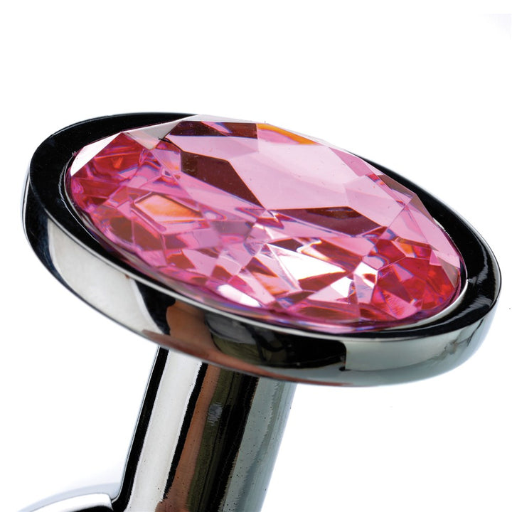 Adam & Eve Pink Gem Anal Plug Small - view 5 | BDDbrands