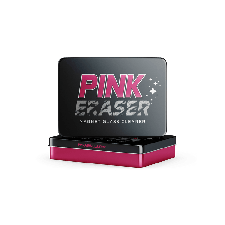Pink Eraser - Magnet Glass Cleaner: Single Pack