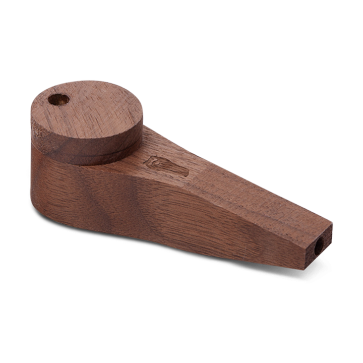 Bearded Circle Wood Pipe with Lid by Bearded Distribution | BDDbrands