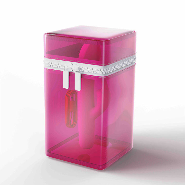 B Swish Bwild Bunny Infinite Limited Edition Vibrator Sunset Pink - view 3 | BDDbrands