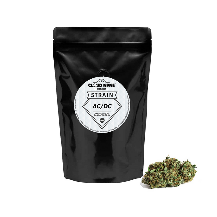 Cloud N9ne CBD Flower - Strain: AC-DC (Indoor)