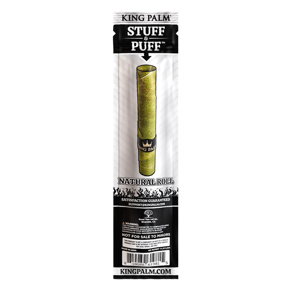 King Palm Mini Size Pre Rolled Palm Leaf Cones - Natural - 3 Packs 3 Cones