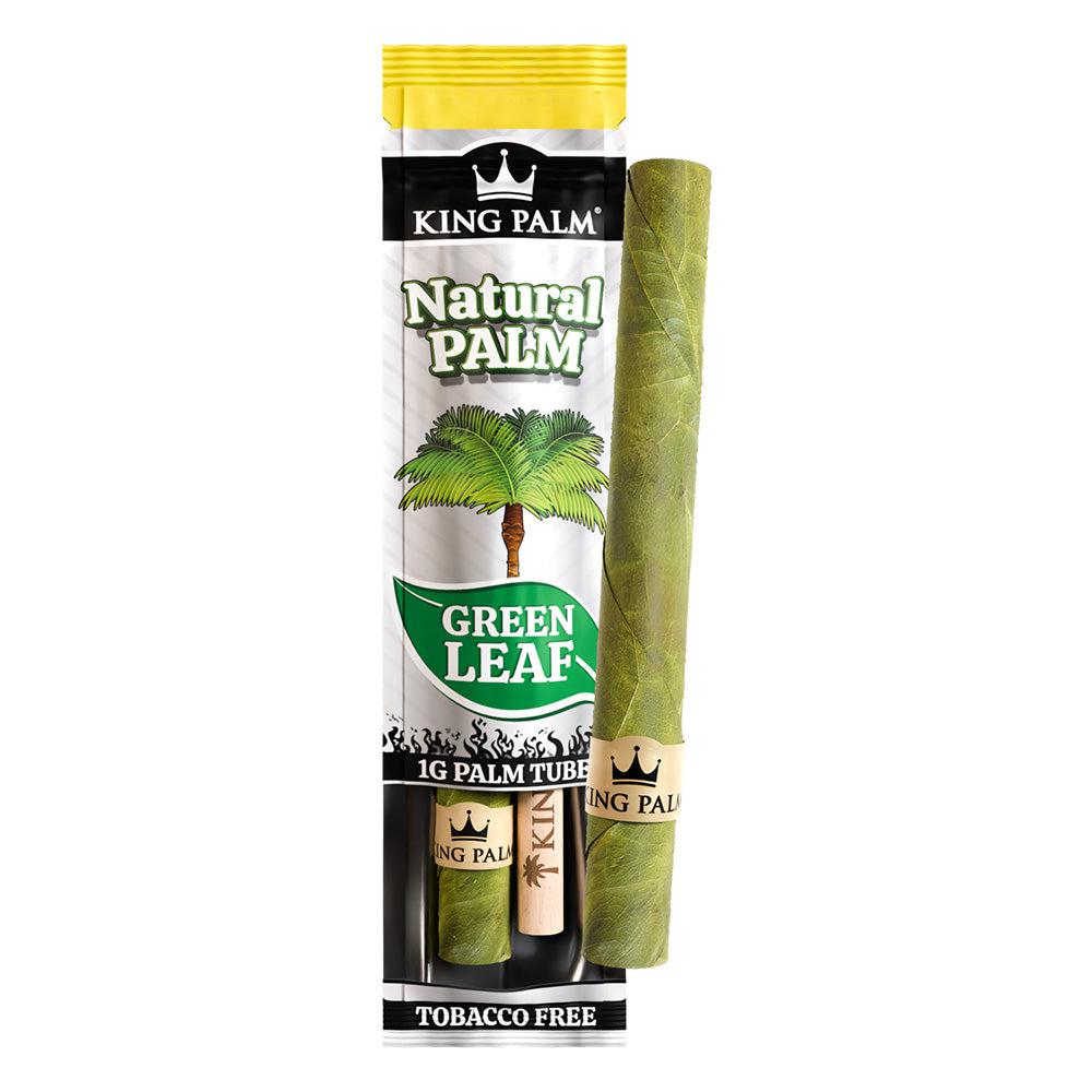 King Palm Mini Size Pre Rolled Palm Leaf Cones - Natural - 3 Packs 3 Cones