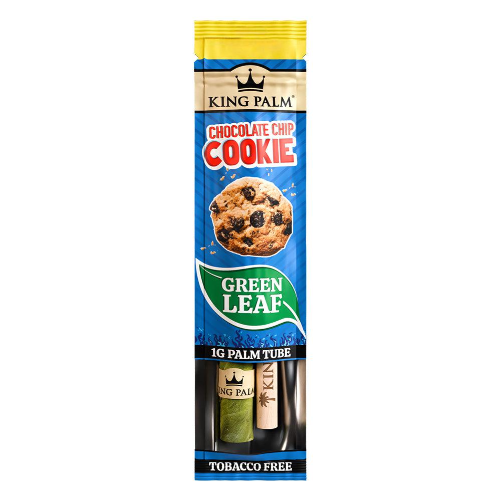 King Palm Mini Size Pre Rolled Palm Leaf Cones - Chocolate Chip Cookie - 2 Packs 2 Cones