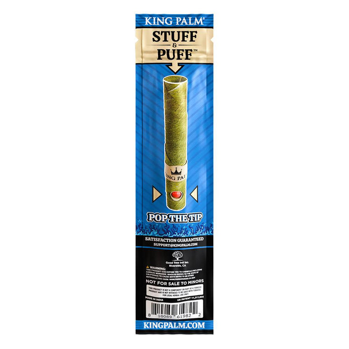 King Palm Mini Size Pre Rolled Palm Leaf Cones - Chocolate Chip Cookie - 2 Packs 2 Cones