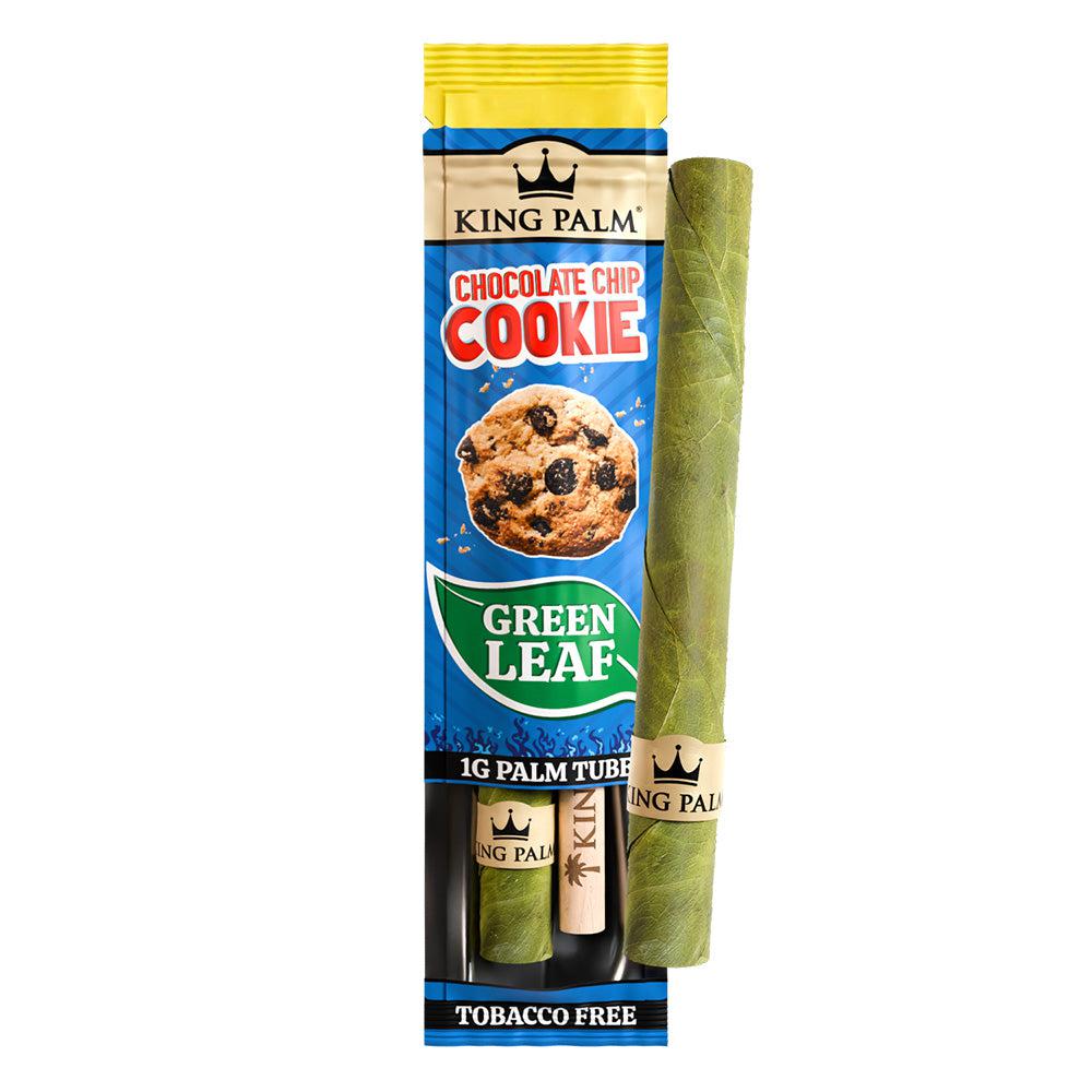 King Palm Mini Size Pre Rolled Palm Leaf Cones - Chocolate Chip Cookie - 2 Packs 2 Cones
