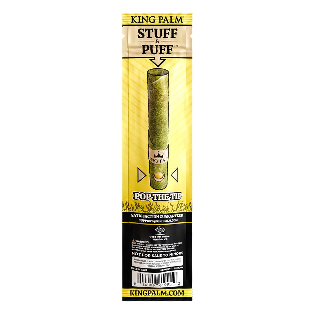 King Palm Mini Size Pre Rolled Palm Leaf Cones - Banana Cream - 3 Packs 3 Cones