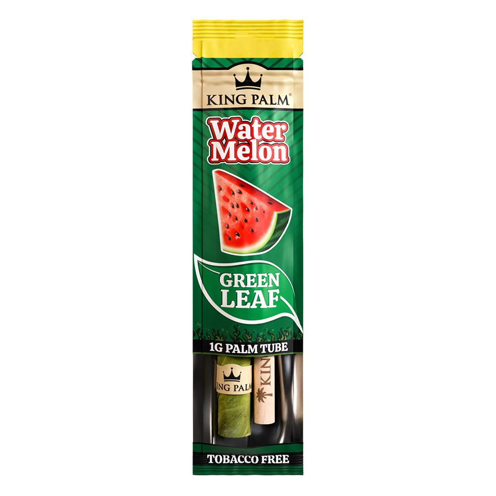 King Palm Mini Size Pre Rolled Palm Leaf Cones - Watermelon - 2 Packs 2 Cones