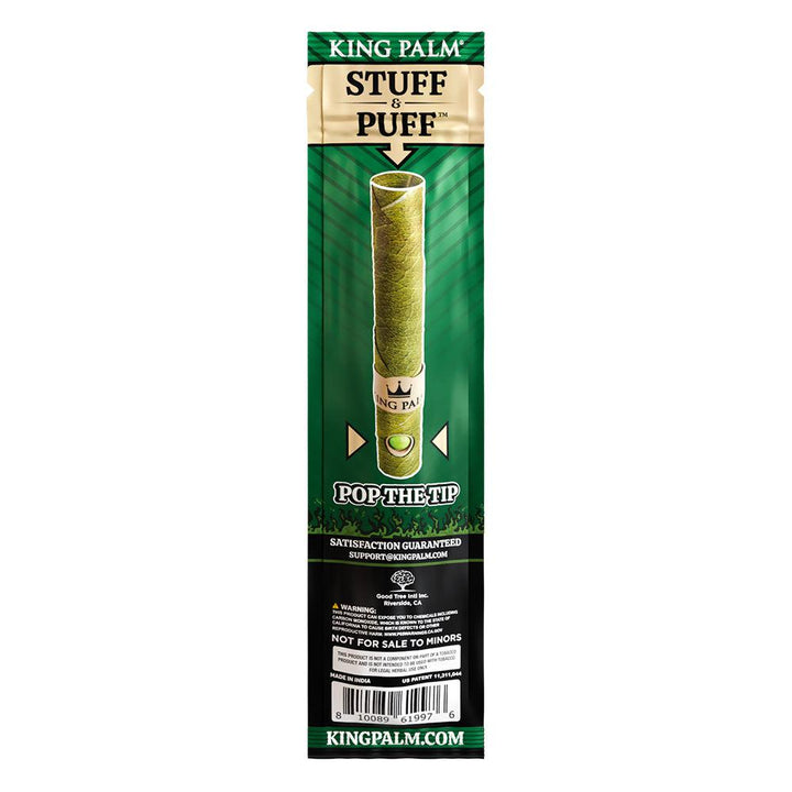 King Palm Mini Size Pre Rolled Palm Leaf Cones - Watermelon - 2 Packs 2 Cones