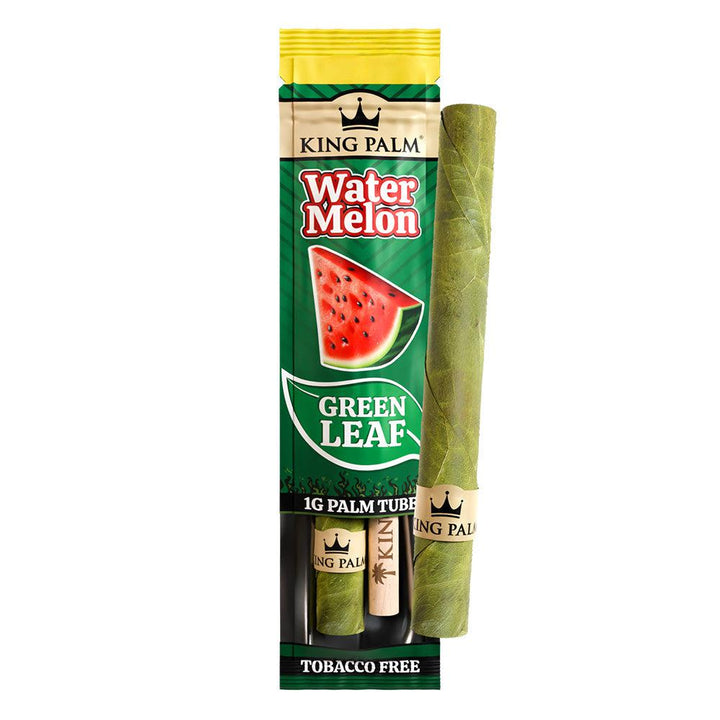 King Palm Mini Size Pre Rolled Palm Leaf Cones - Watermelon - 1 Pack 1 Cone