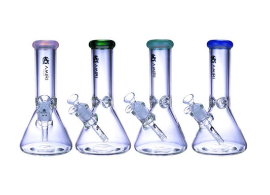 Amiri Glass Colored Mouthpiece Water Pipe (10")