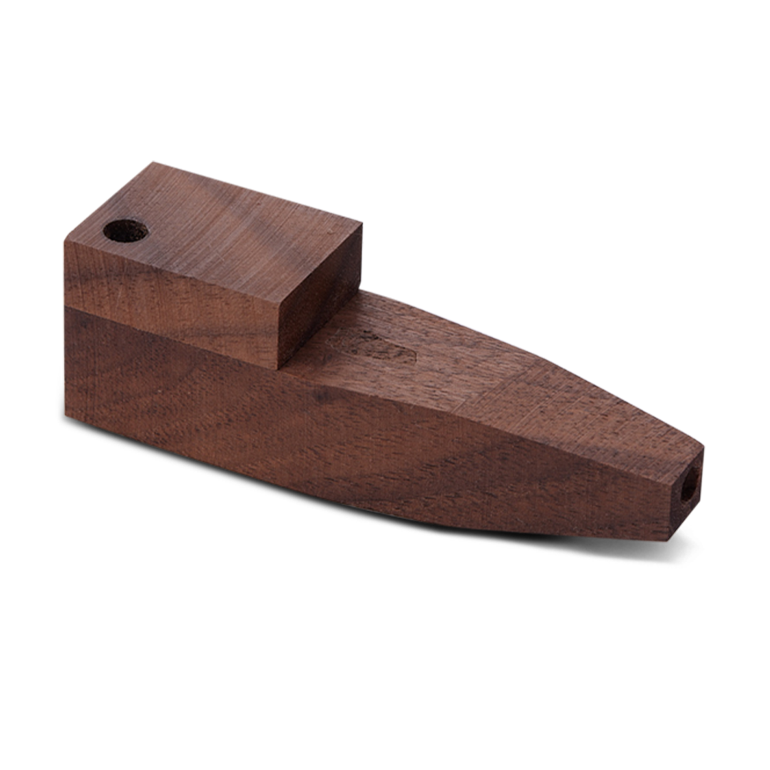 Bearded Square Wood Pipe with Lid by Bearded Distribution | BDDbrands