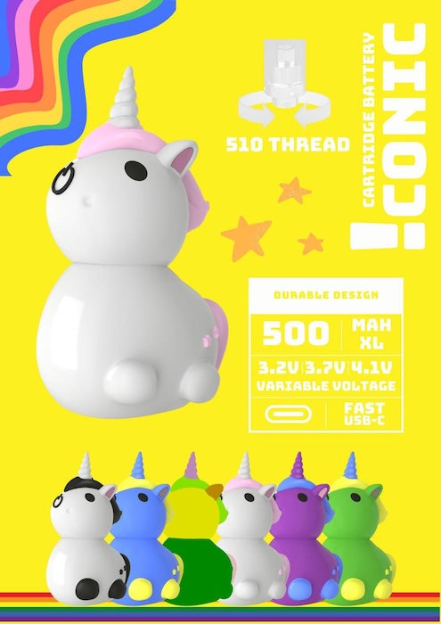 Iconic Unicorn Cartridge Battery